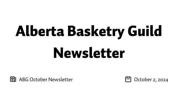 ABG October Newsletter 