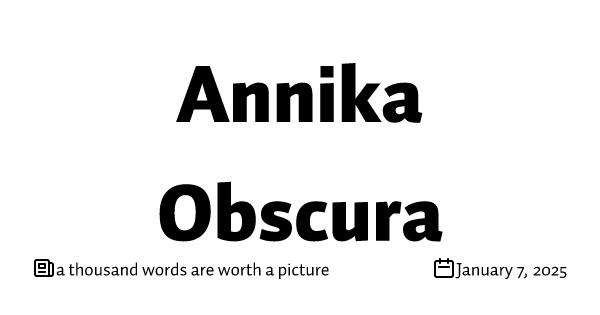 a thousand words are worth a picture