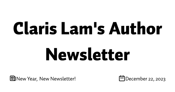 New Year, New Newsletter!