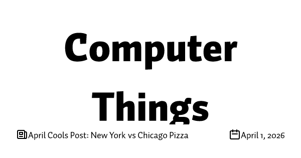 April Cools Post: New York vs Chicago Pizza