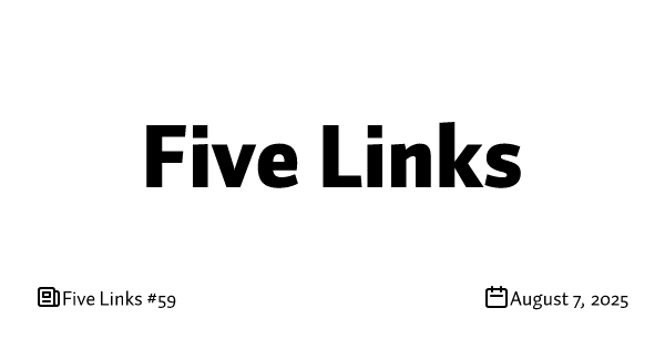 Five Links #59