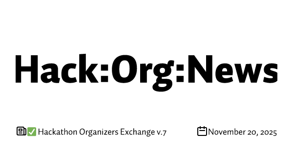 ✅ Hackathon Organizers Exchange v.7