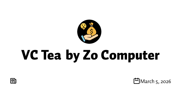 ☕ XOXO, Your Daily Dose of VC Tea — Space Stations, Defense AI & The Great Geographic Diversification