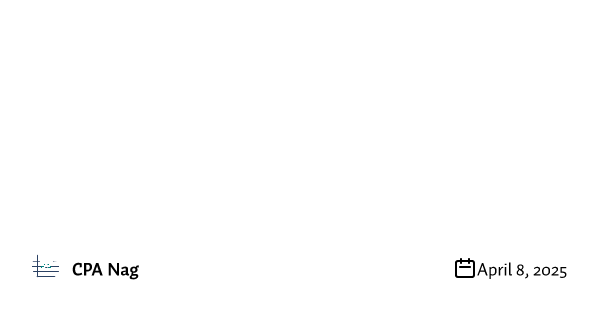 Tax Reminder: Your 2025 first quarter estimated tax payment is due in one week.