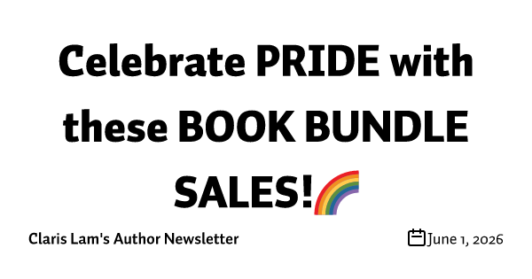 Celebrate PRIDE with these BOOK BUNDLE SALES!🌈