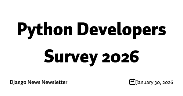 Python Developers Survey 2026