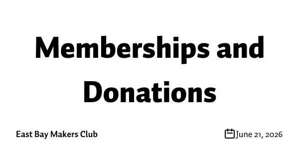 Memberships and Donations