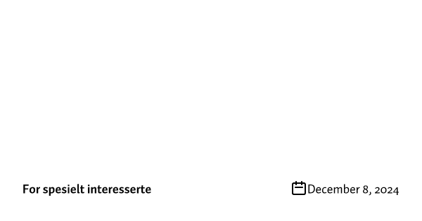 63 - Vil du være med på sesongavslutninga av podkasten?