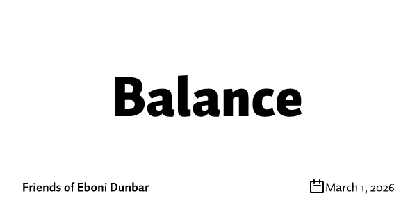 Balance