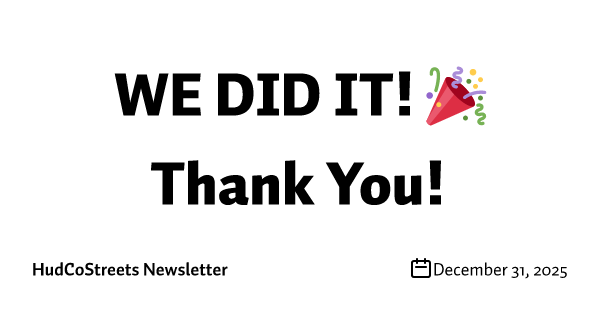 WE DID IT! 🎉 Thank You!