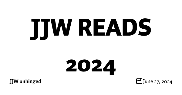 JJW READS 2024