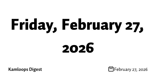 Friday, February 27, 2026