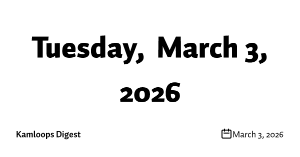 Tuesday, March 3, 2026