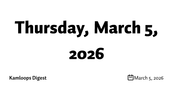 Thursday, March 5, 2026