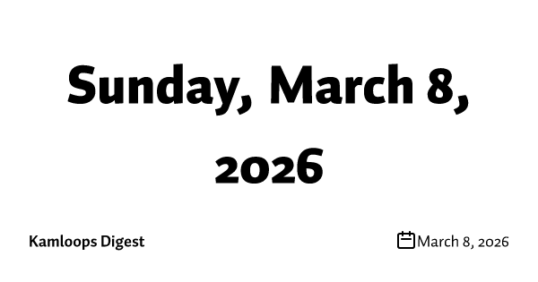 Sunday, March 8, 2026