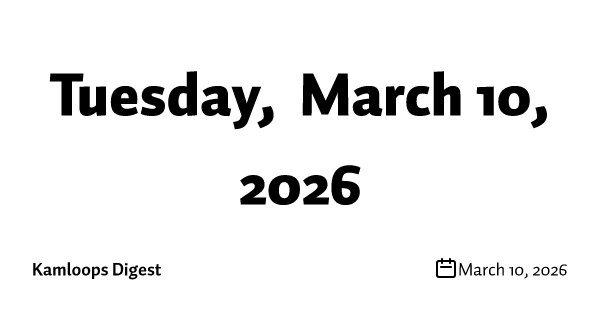 Tuesday, March 10, 2026