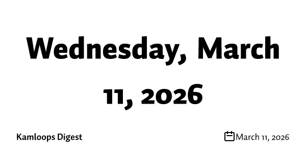 Wednesday, March 11, 2026