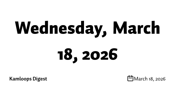 Wednesday, March 18, 2026