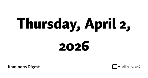 Thursday, April 2, 2026