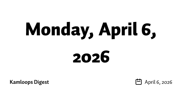Monday, April 6, 2026