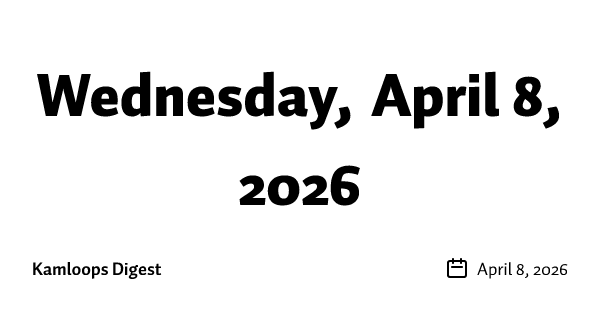 Wednesday, April 8, 2026