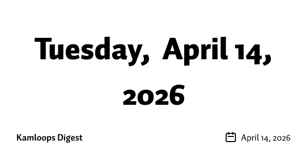 Tuesday, April 14, 2026