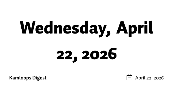 Wednesday, April 22, 2026