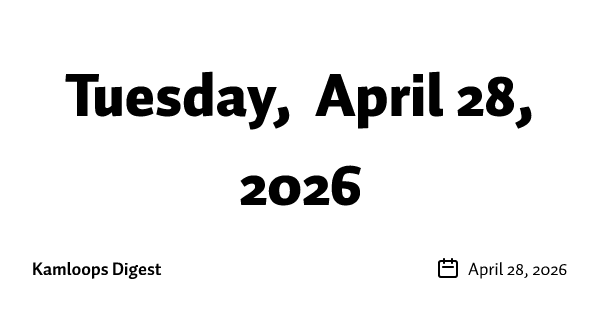 Tuesday, April 28, 2026