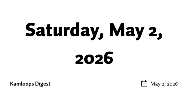 Saturday, May 2, 2026