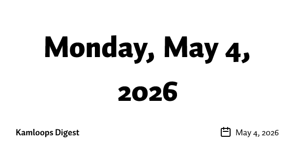 Monday, May 4, 2026