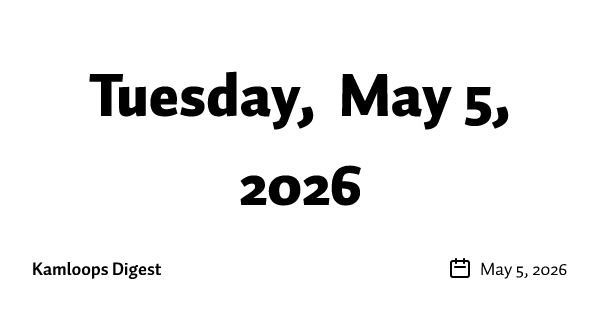 Tuesday, May 5, 2026