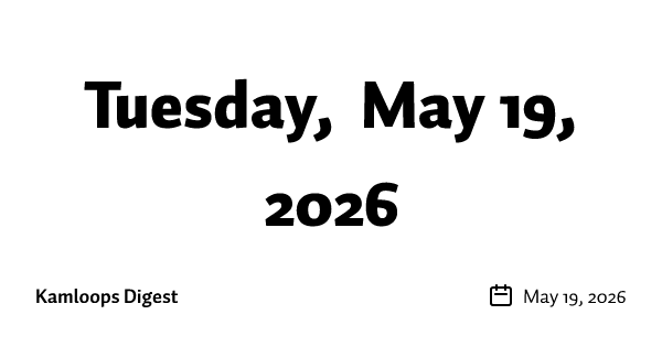 Tuesday, May 19, 2026