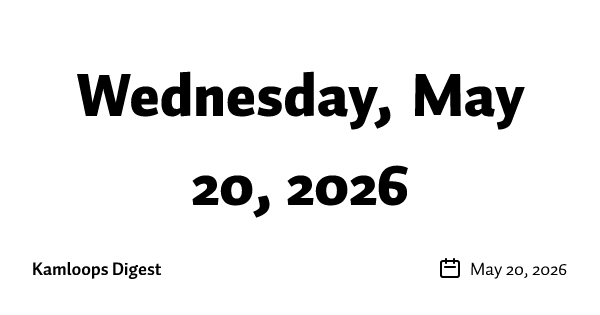 Wednesday, May 20, 2026