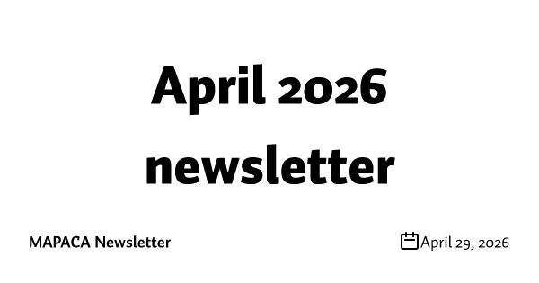 April 2026 newsletter