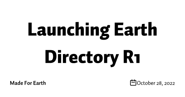 Earth Directory R0