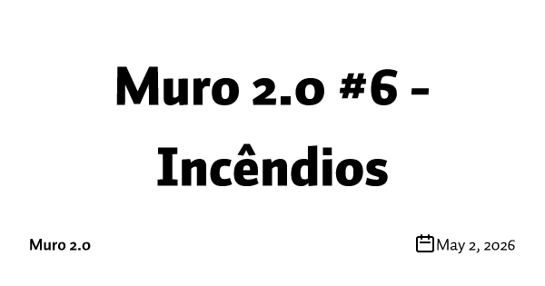 Muro 2.0 #6 - Incêndios