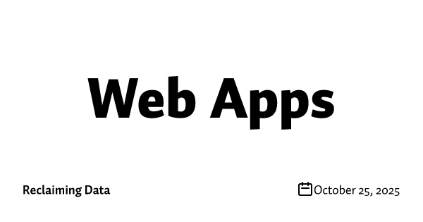Web Apps