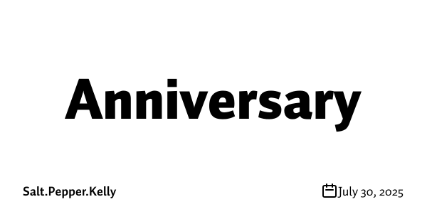 Anniversary
