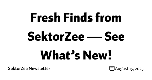 Fresh Finds from SektorZee — See What’s New!