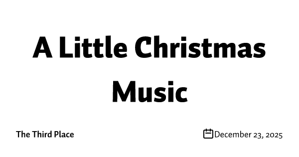 A Little Christmas Music