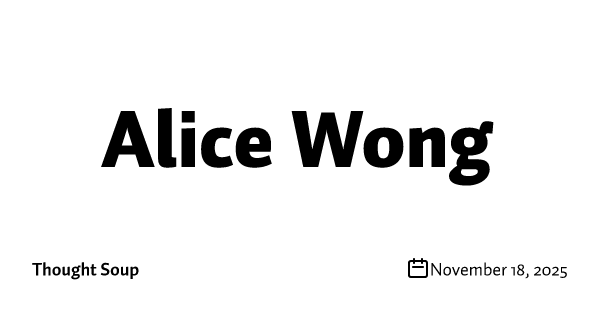Alice Wong