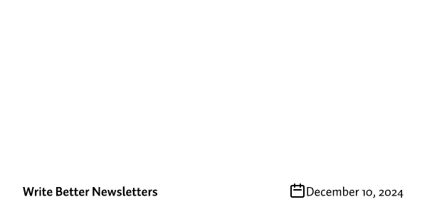 Newsletters as community care