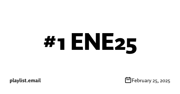 #1 ENE25