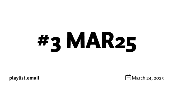 #3 MAR25