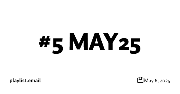 #5 MAY25