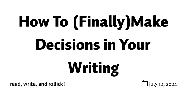 💥 How To FIX Decision Paralysis