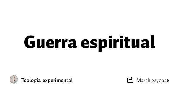 Guerra espiritual